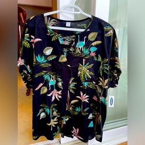 Old Navy Hawaiian style top